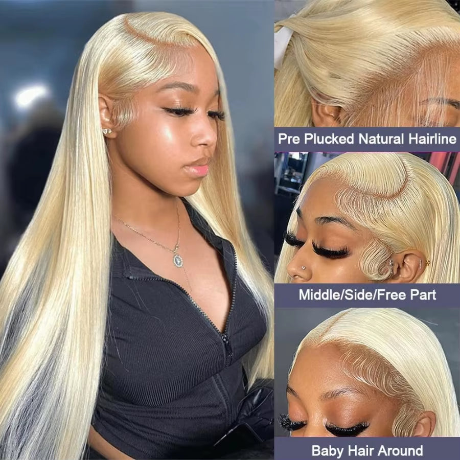 30 Inch HD Transparent Straight 200 Density 13X4 Lace Front Human Hair Wigs 13X6 Human Hair Lace Frontal Wigs on Clearance Sale