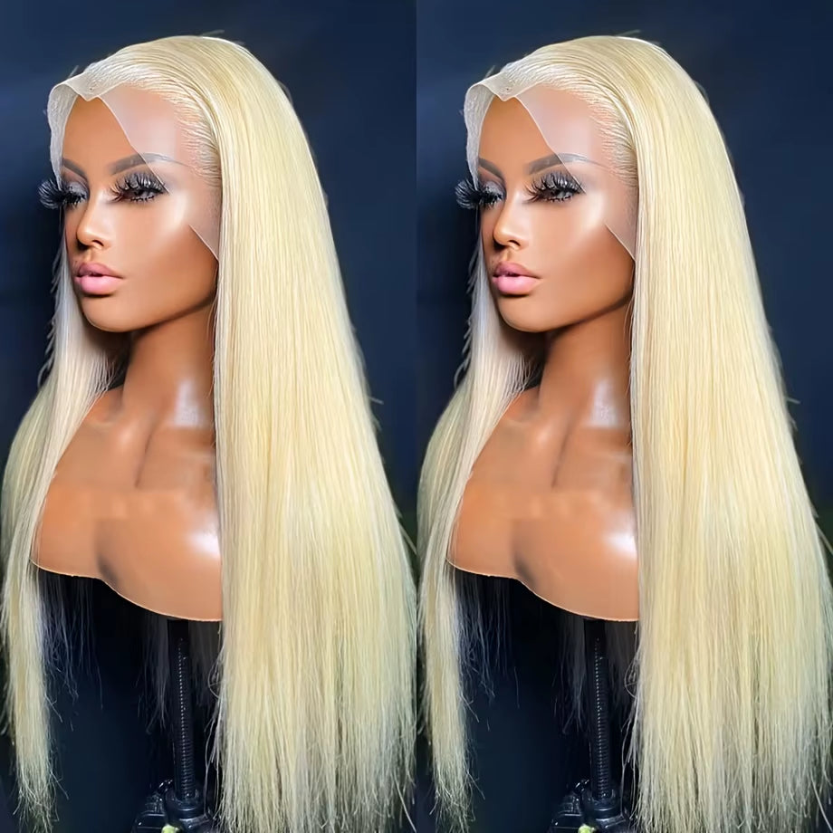 30 Inch HD Transparent Straight 200 Density 13X4 Lace Front Human Hair Wigs 13X6 Human Hair Lace Frontal Wigs on Clearance Sale